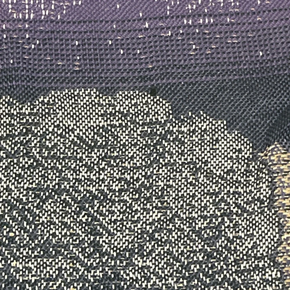 Vintage Cottage Tapestry Throw Blanket Hearts Checkered 52